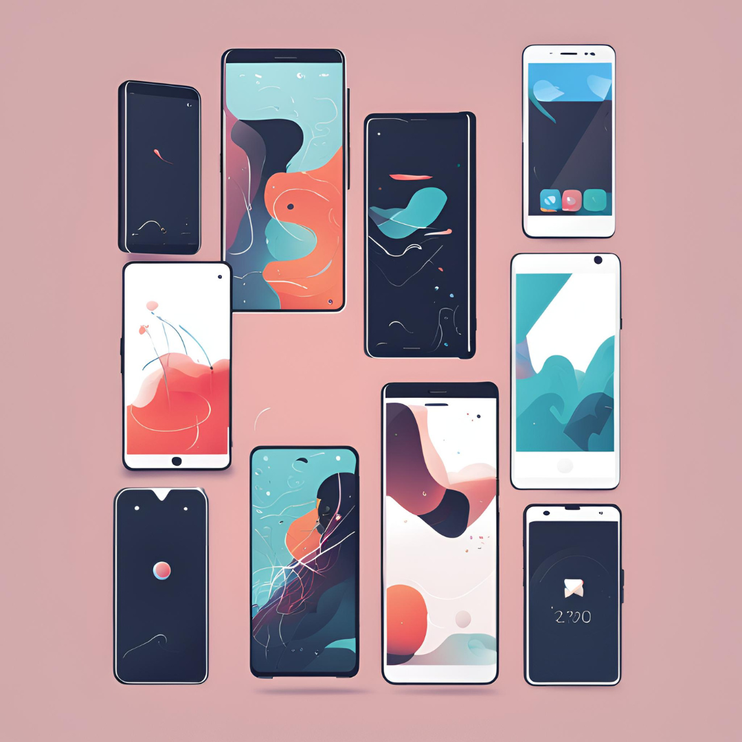 android スマートフォン 挿絵 いっぱい