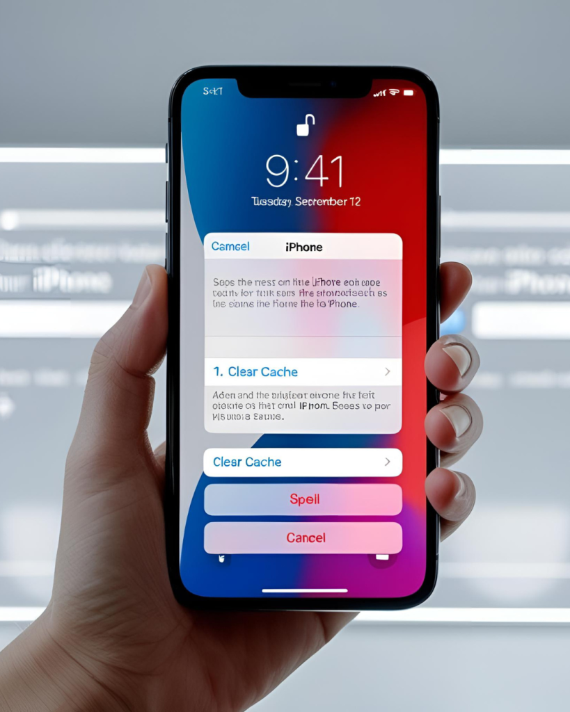 iPhoneキャッシュクリアで動作改善！簡単手順を徹底解説