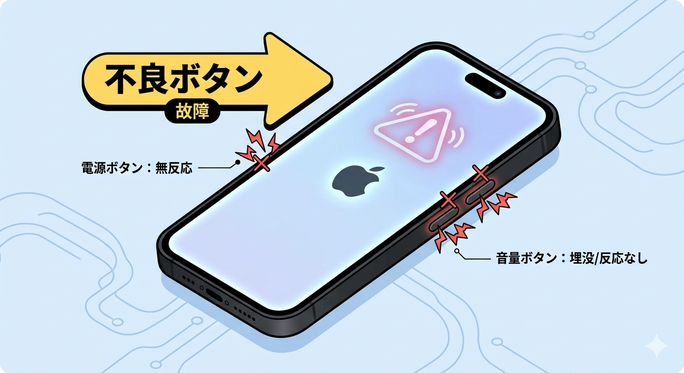 携帯のボタンが反応なしでも諦めないで！Don’t give up！