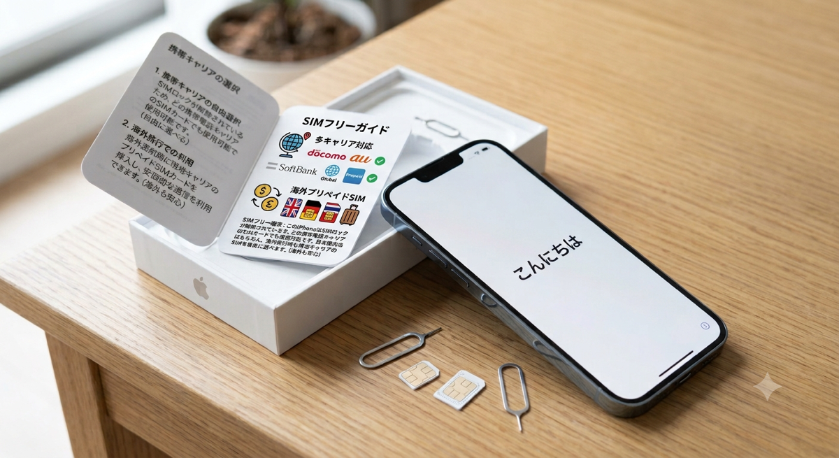 iPhoneのSIMフリー判別方法＆高価買取のコツ！