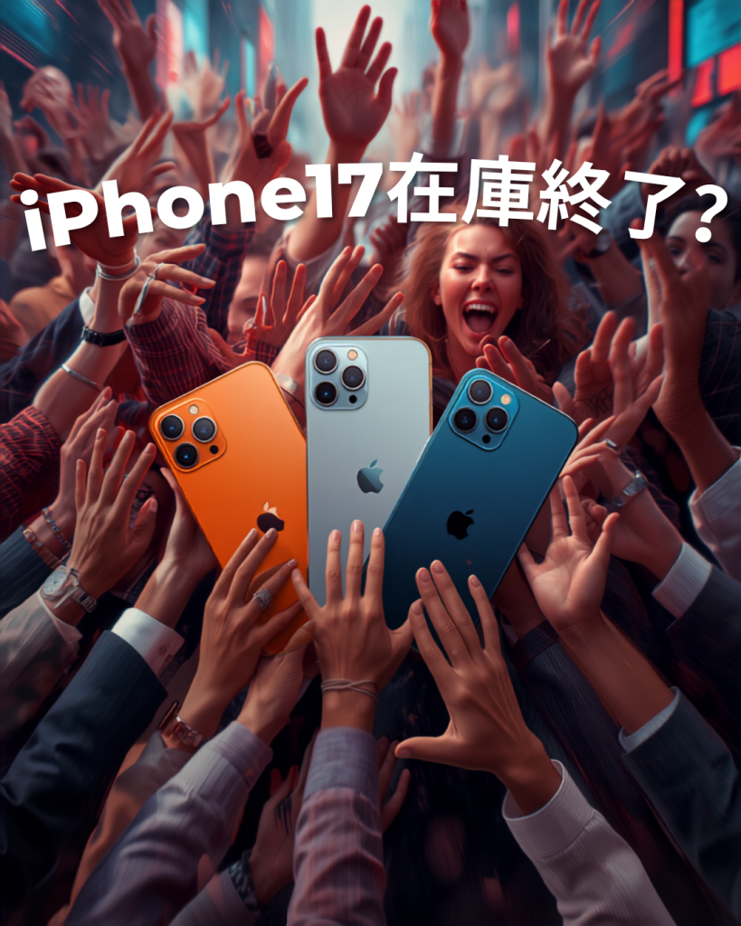 iPhone17の在庫終了はなぜ？買えない時の対策と古いスマホの売り方